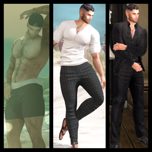 Second Life Marketplace {Caress} Casual Stand Pose Pack